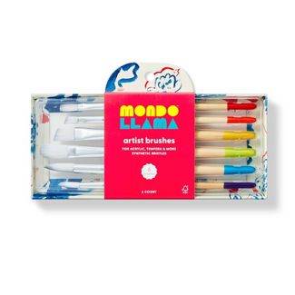 6pc Artist Paintbrush Set - Mondo Llama