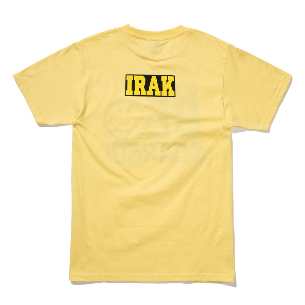 Irak Don´t Be Scared T-shirt Yellow