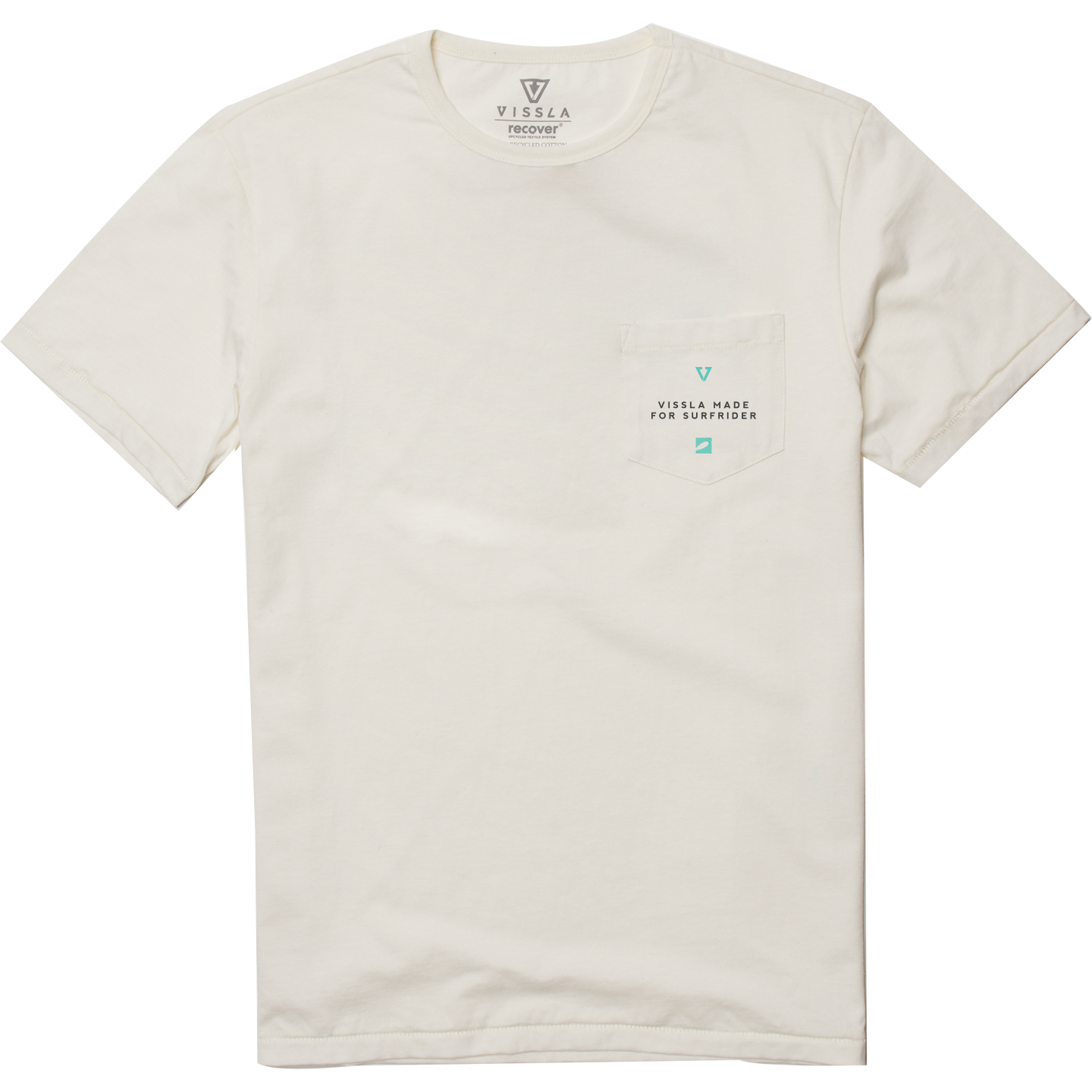 Surfrider New Horizon Upcycled Tee Bone