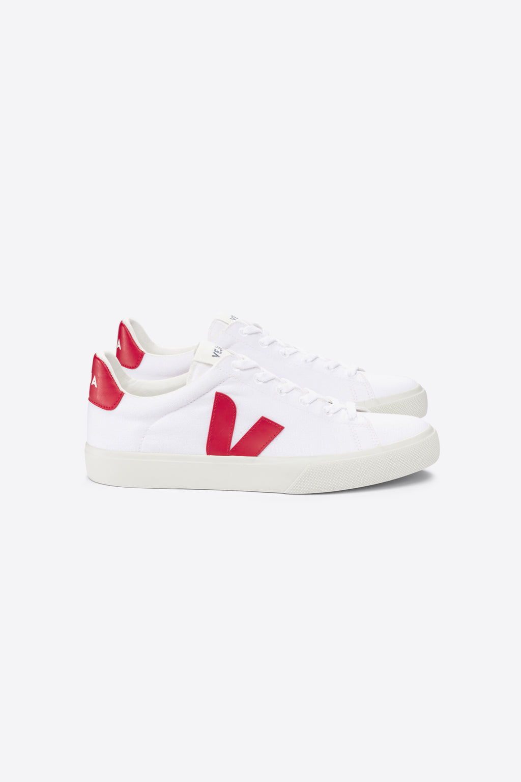 Zapatilla Veja Campo Canvas White Pekin