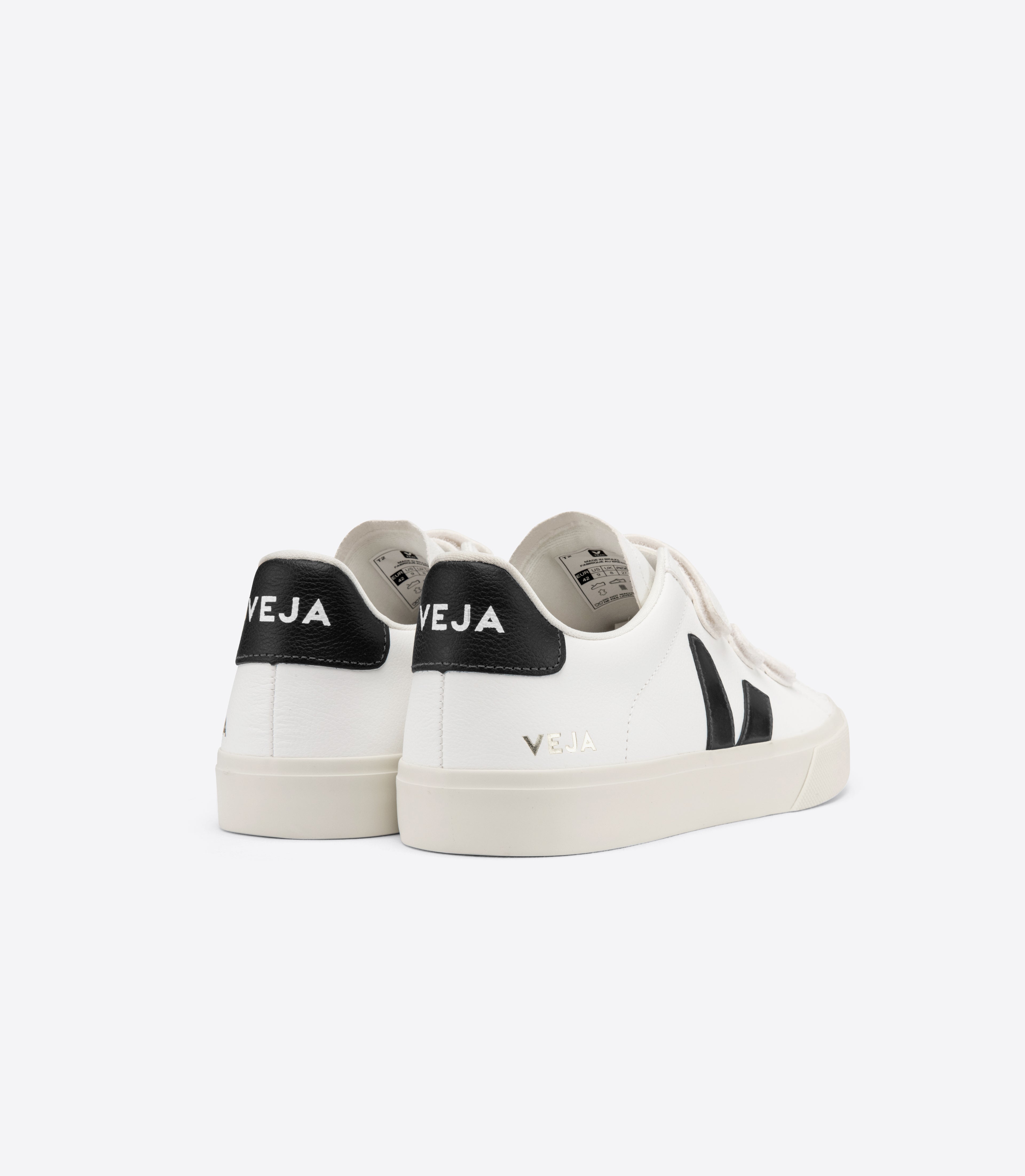 Zapatilla Veja Recife Logo Extra White Black