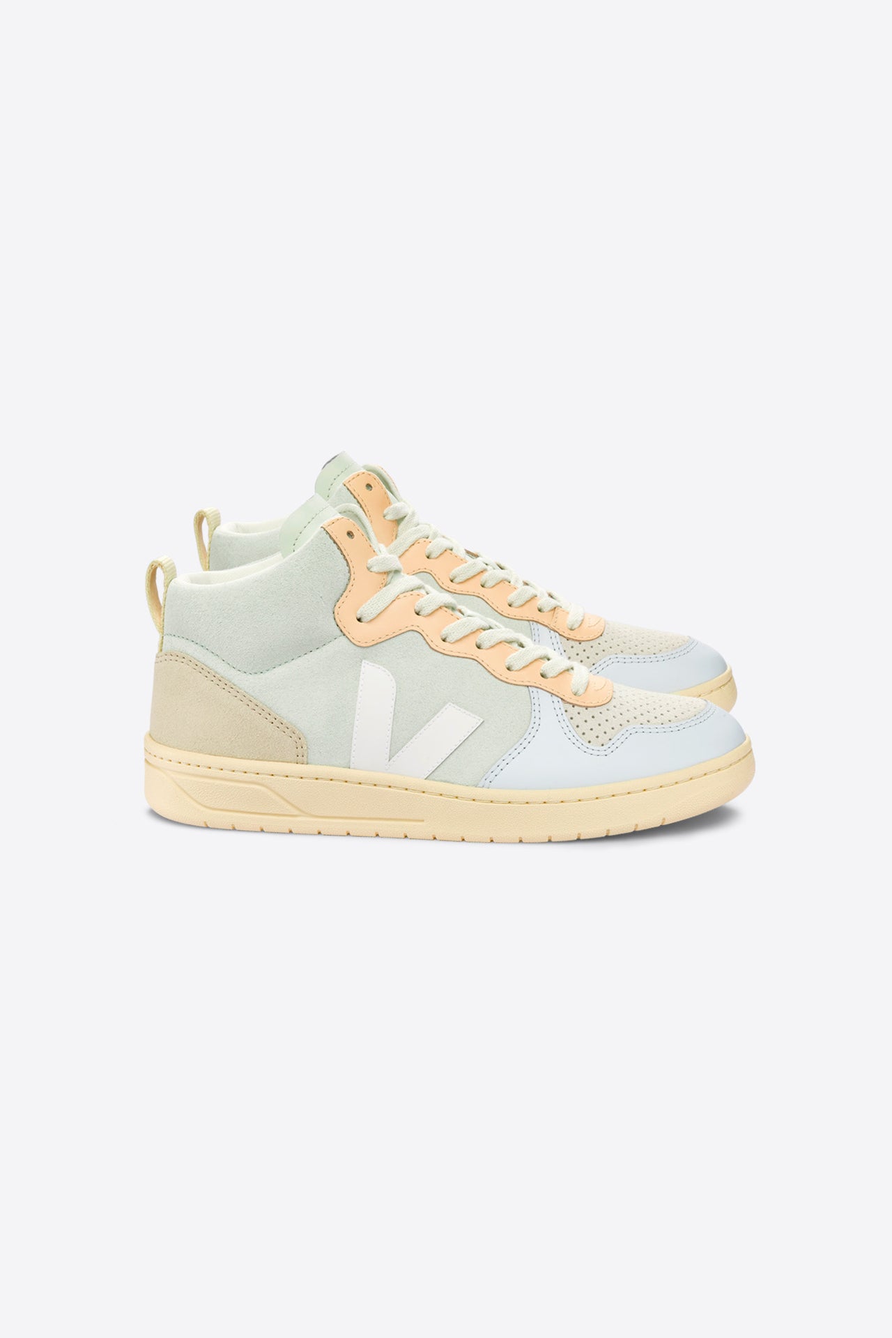 Zapatilla Veja V-15 Jade White Multico