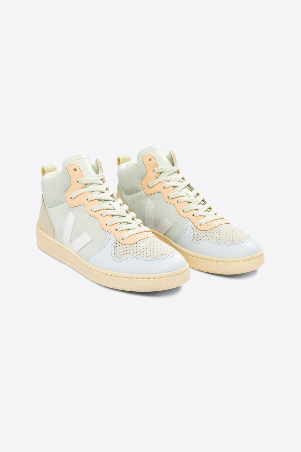 Zapatilla Veja V-15 Jade White Multico