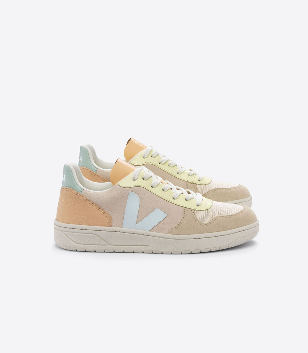 Zapatilla V-10 Suede Sable Menthol Multico