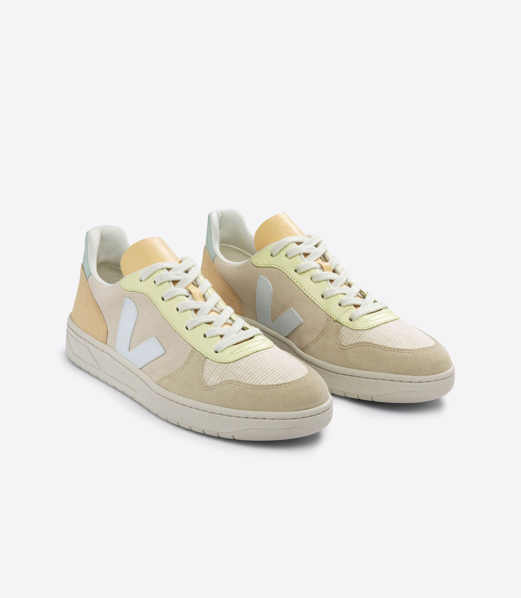 Zapatilla V-10 Suede Sable Menthol Multico
