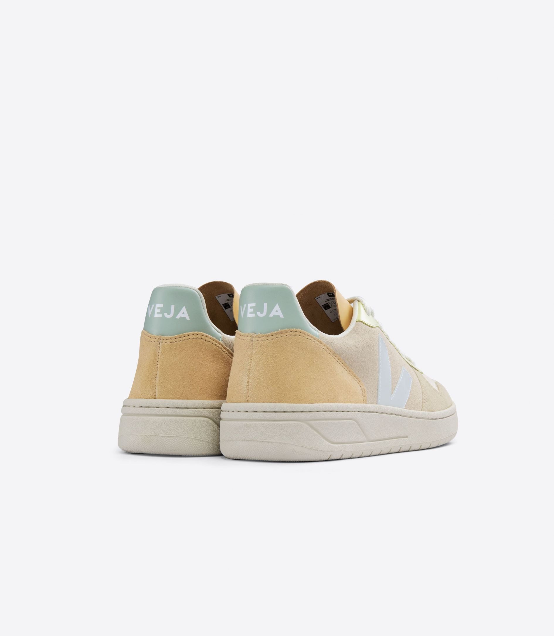 Zapatilla V-10 Suede Sable Menthol Multico