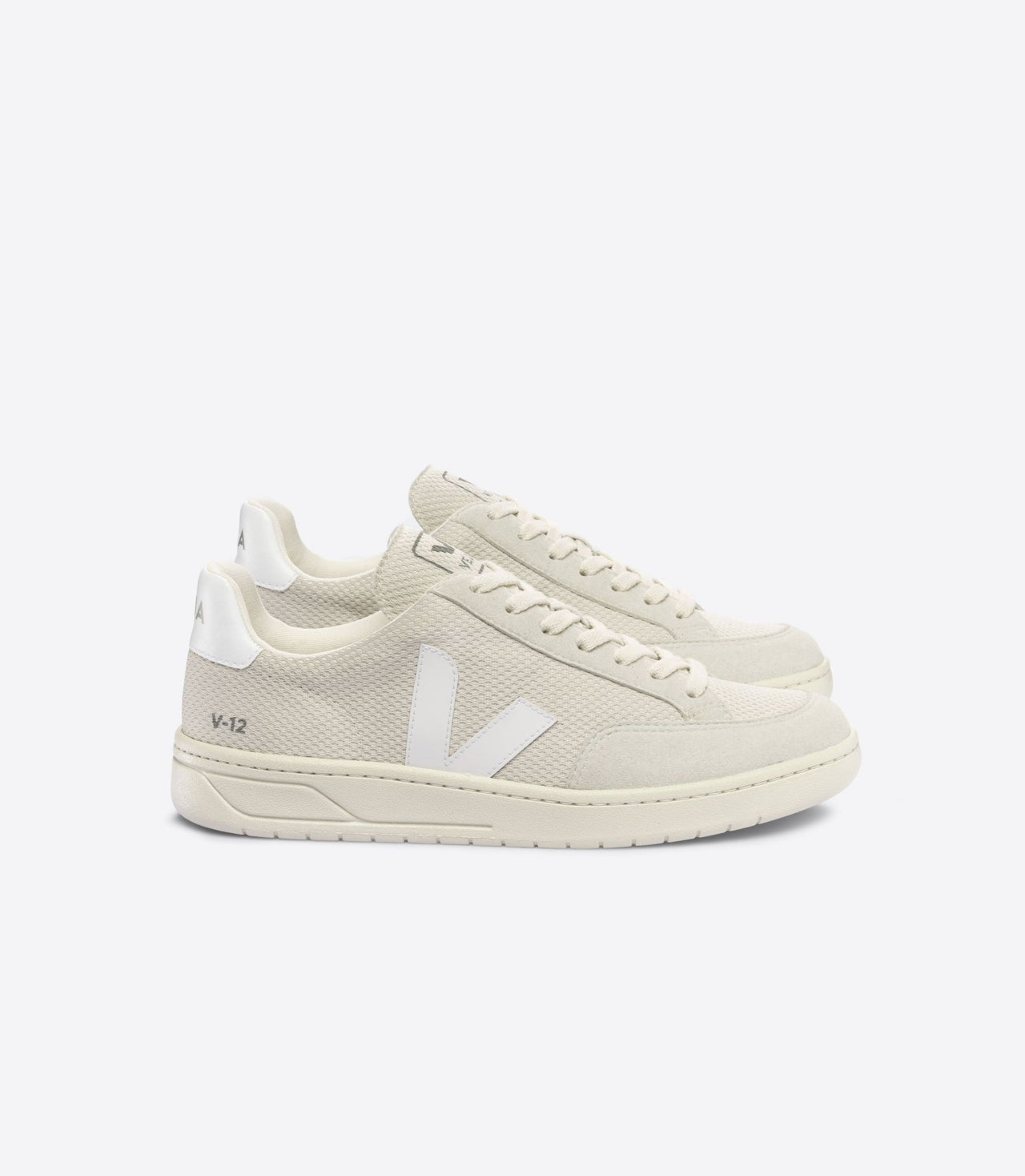 Zapatilla Veja V-12 Alveomesh Natural White