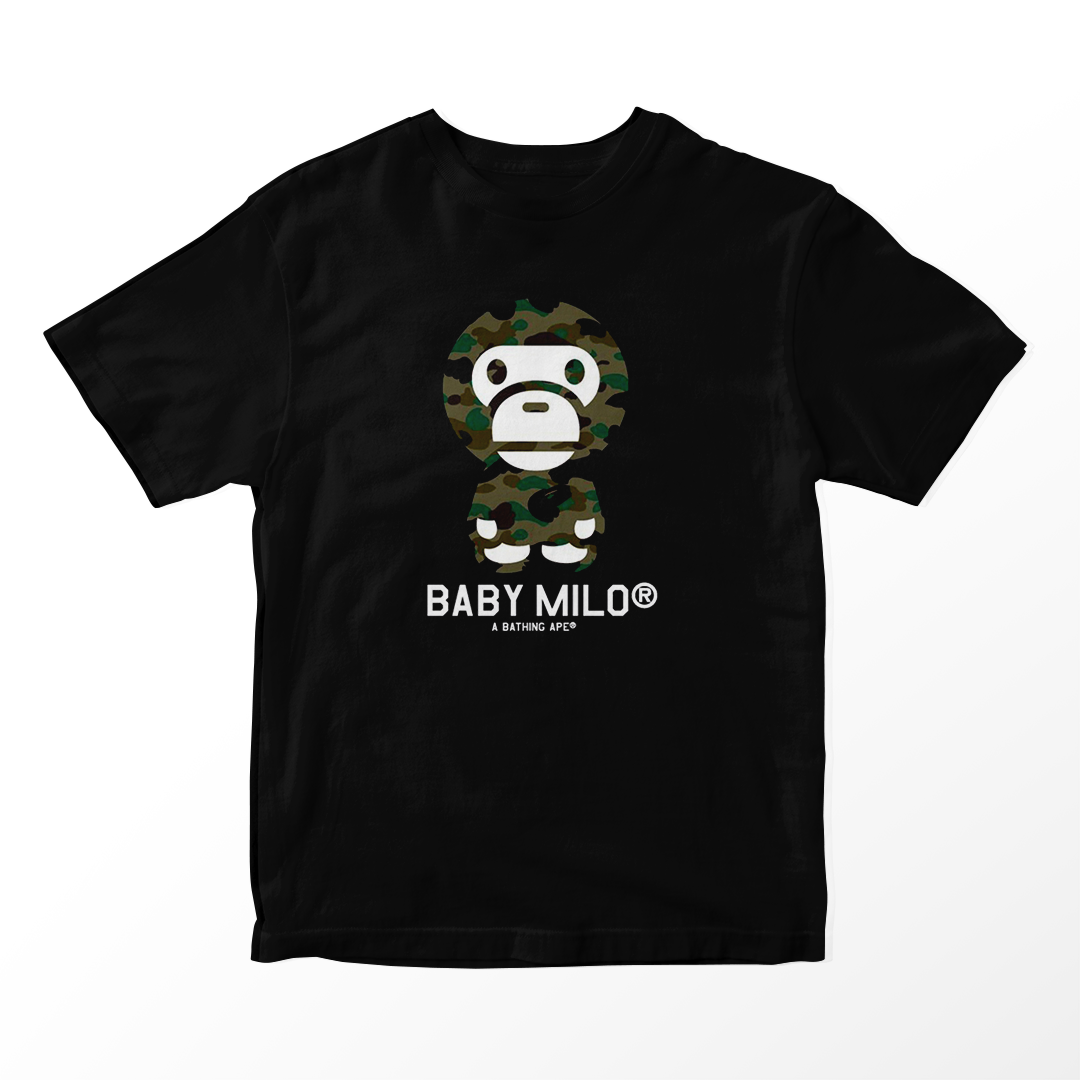 Baby Milo Green Black Camo Shirt Neighborhood