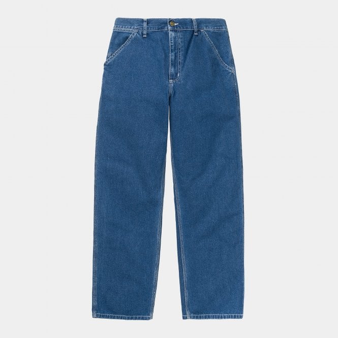 Simple Pant Blue Stone Washed