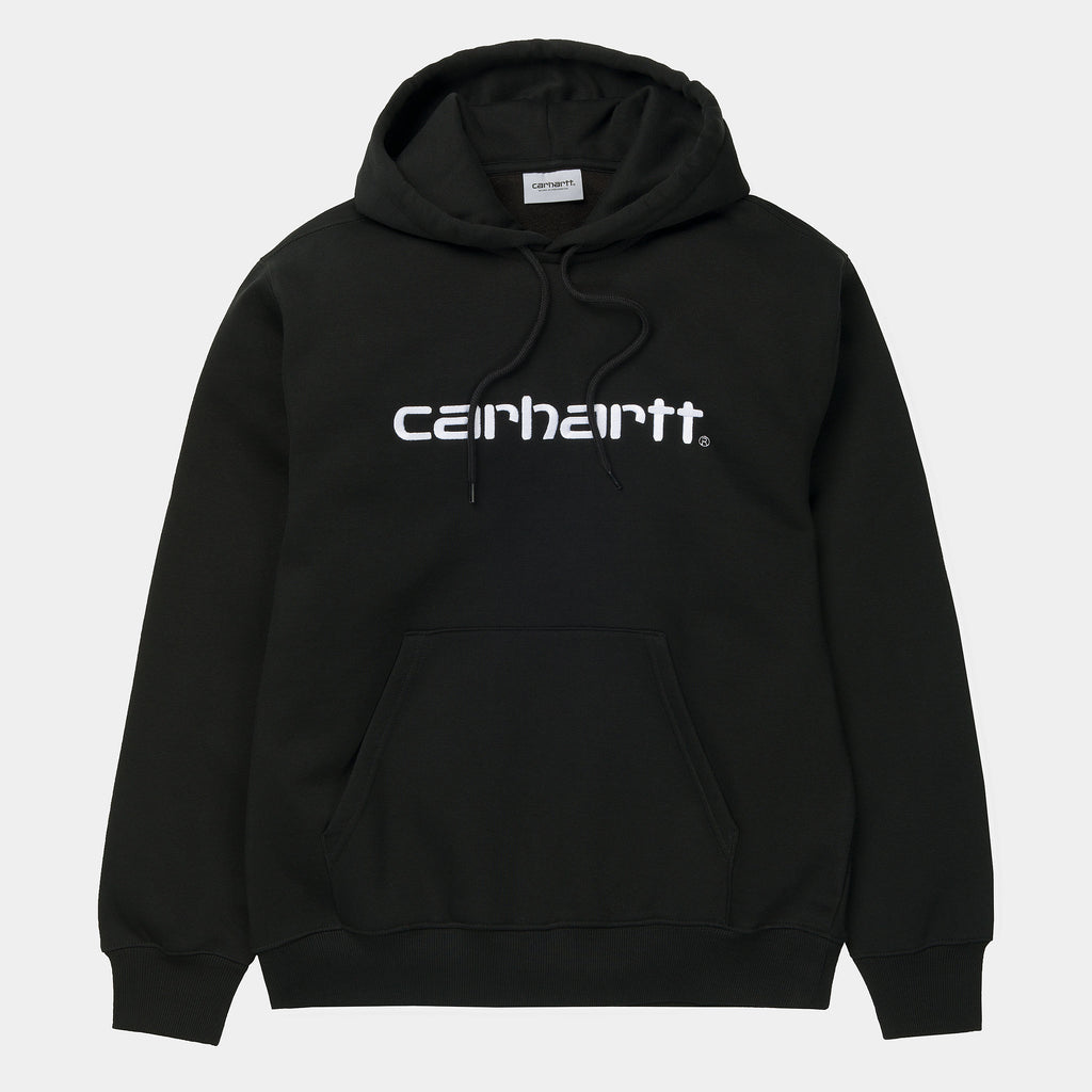 Hooded Carhartt Sweat Black White