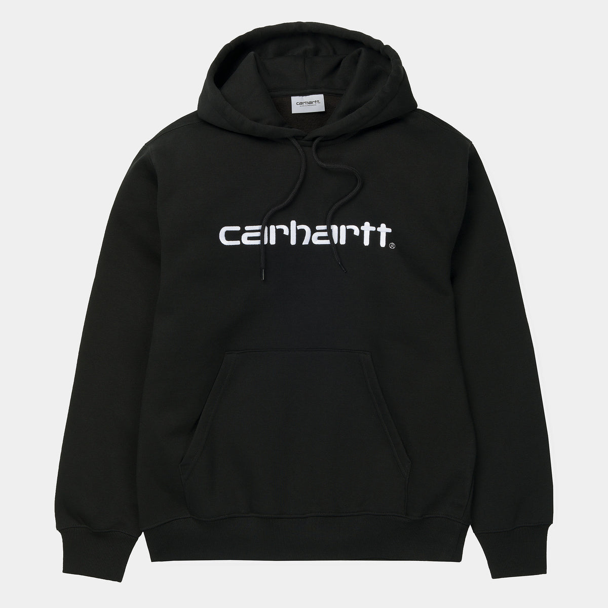 Hooded Carhartt Sweat Black White