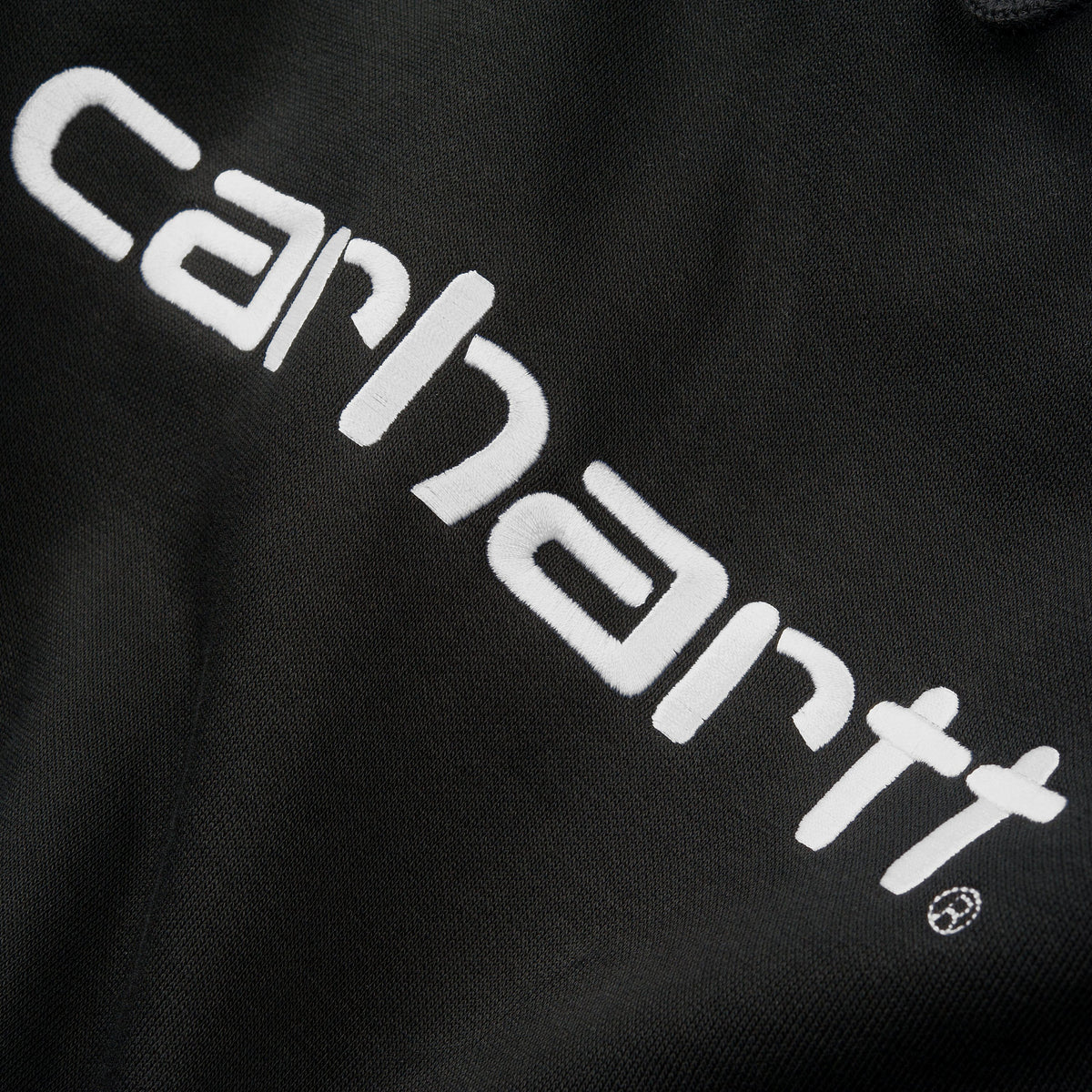 Hooded Carhartt Sweat Black White