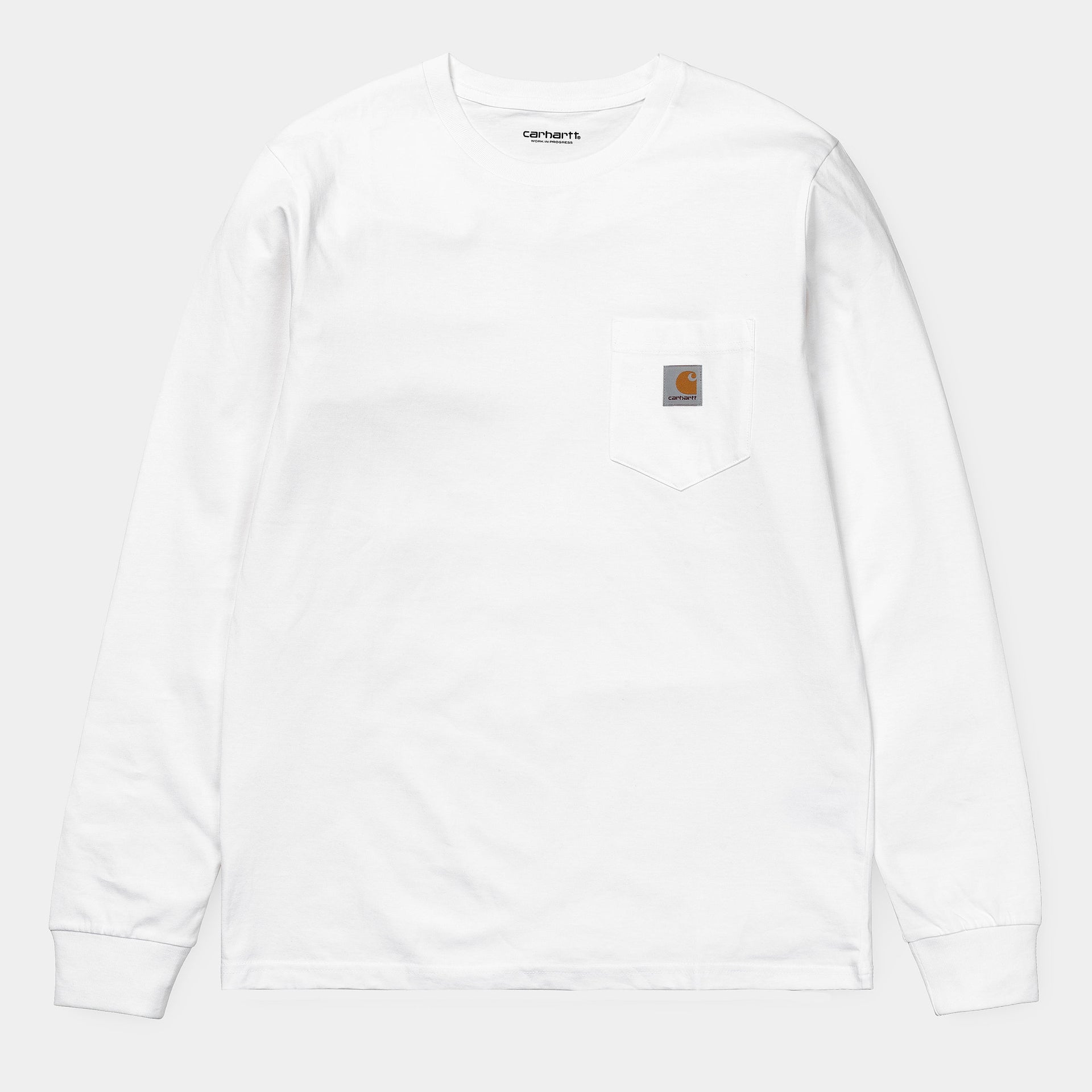 L/S Pocket T-Shirt White