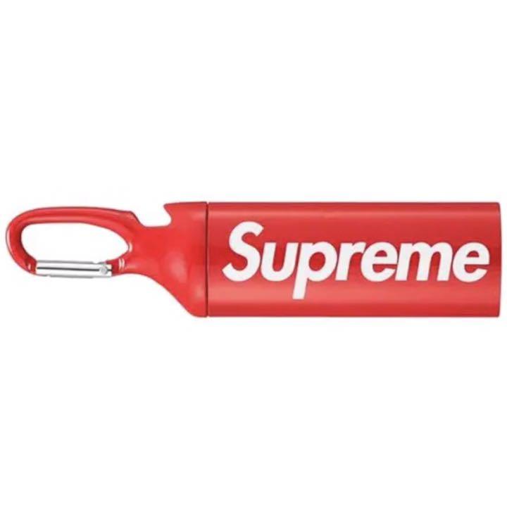Carabiner Lighter Case Bottle Opener Red