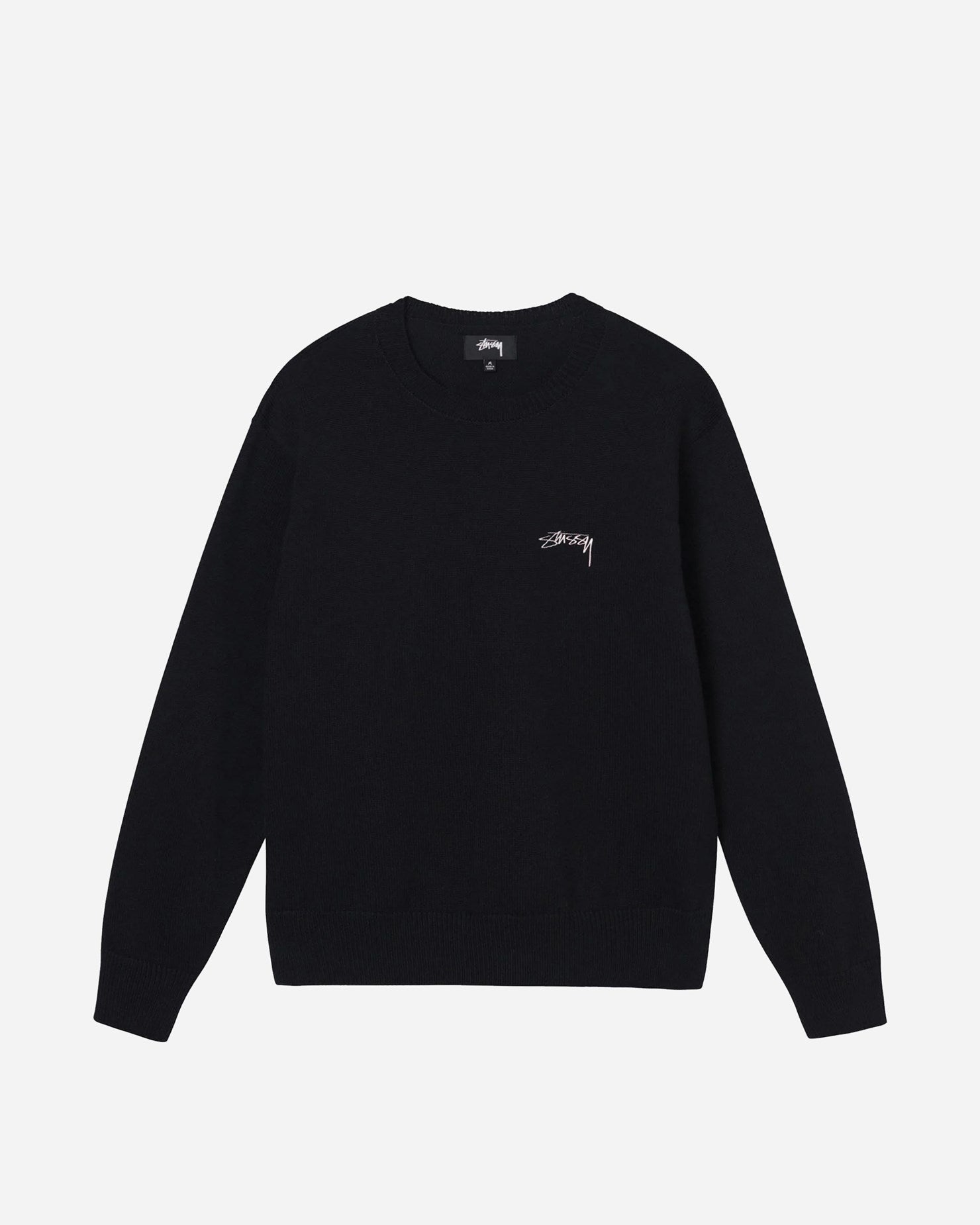 Care Label Sweater Black