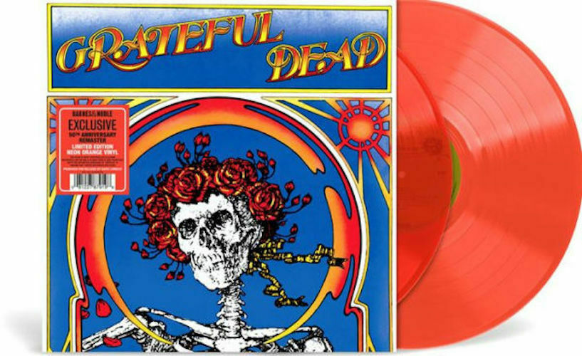 Grateful Dead Skull and Roses Exclusive Vinilo