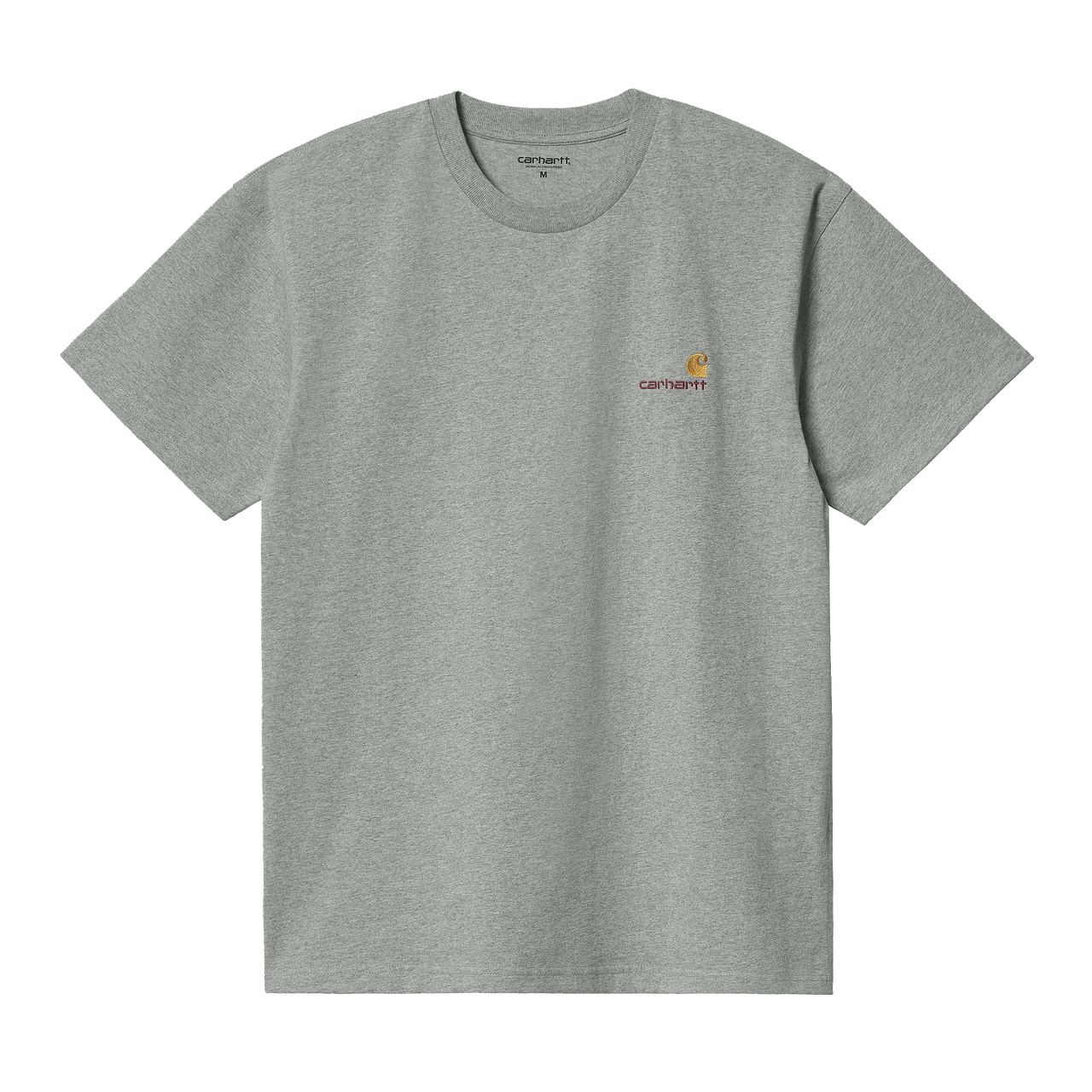 S/S American Script T-Shirt Grey Heather