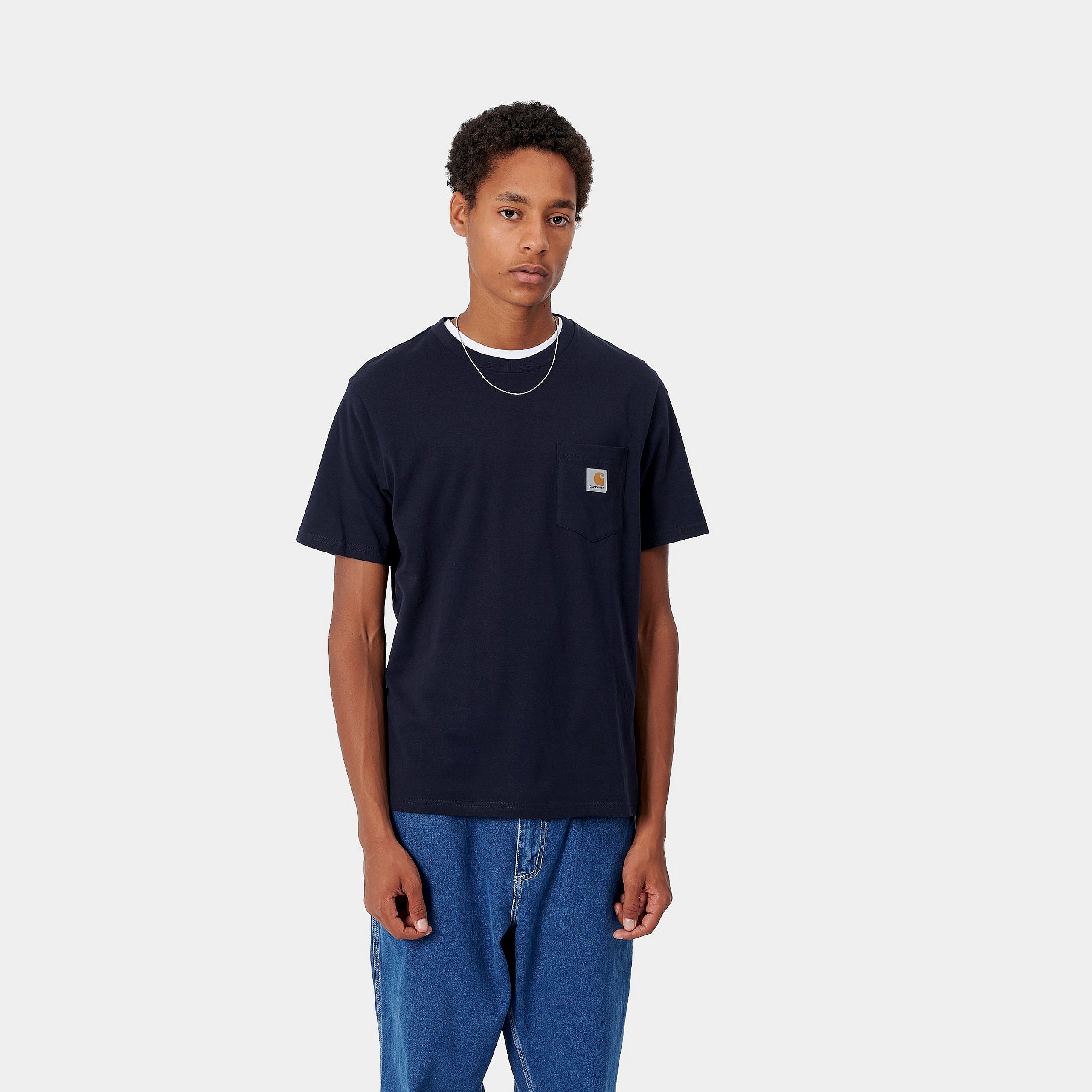 S/S Pocket T-Shirt Dark Navy