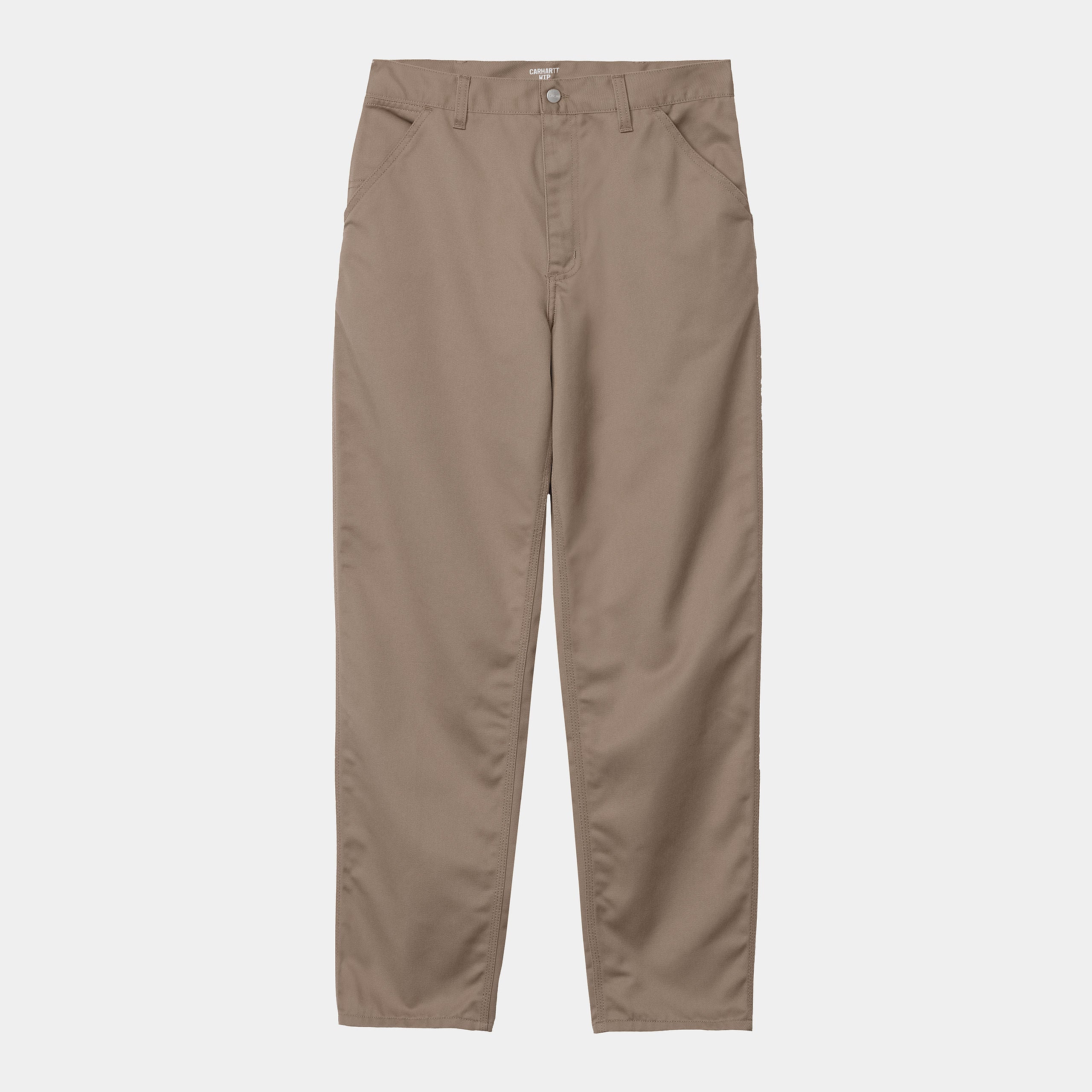 Simple Pant Leather Rinsed