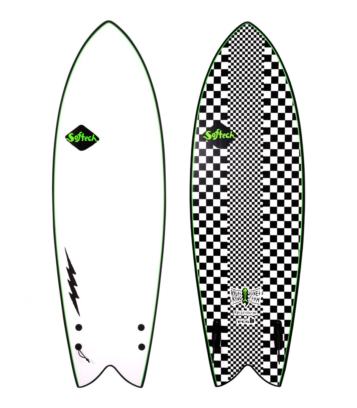 Tabla de Surf Kyuss King Fish 5'8 - Checkered Softech