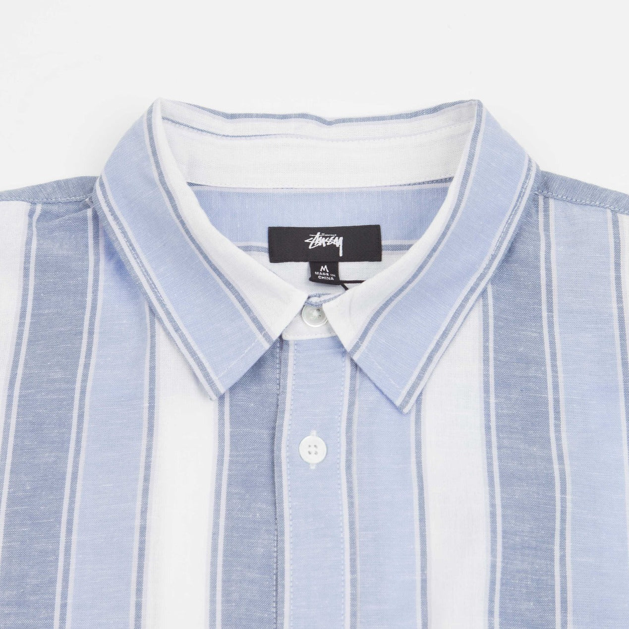 Wide Striped Shirt Blue Stripe - Neighborhood