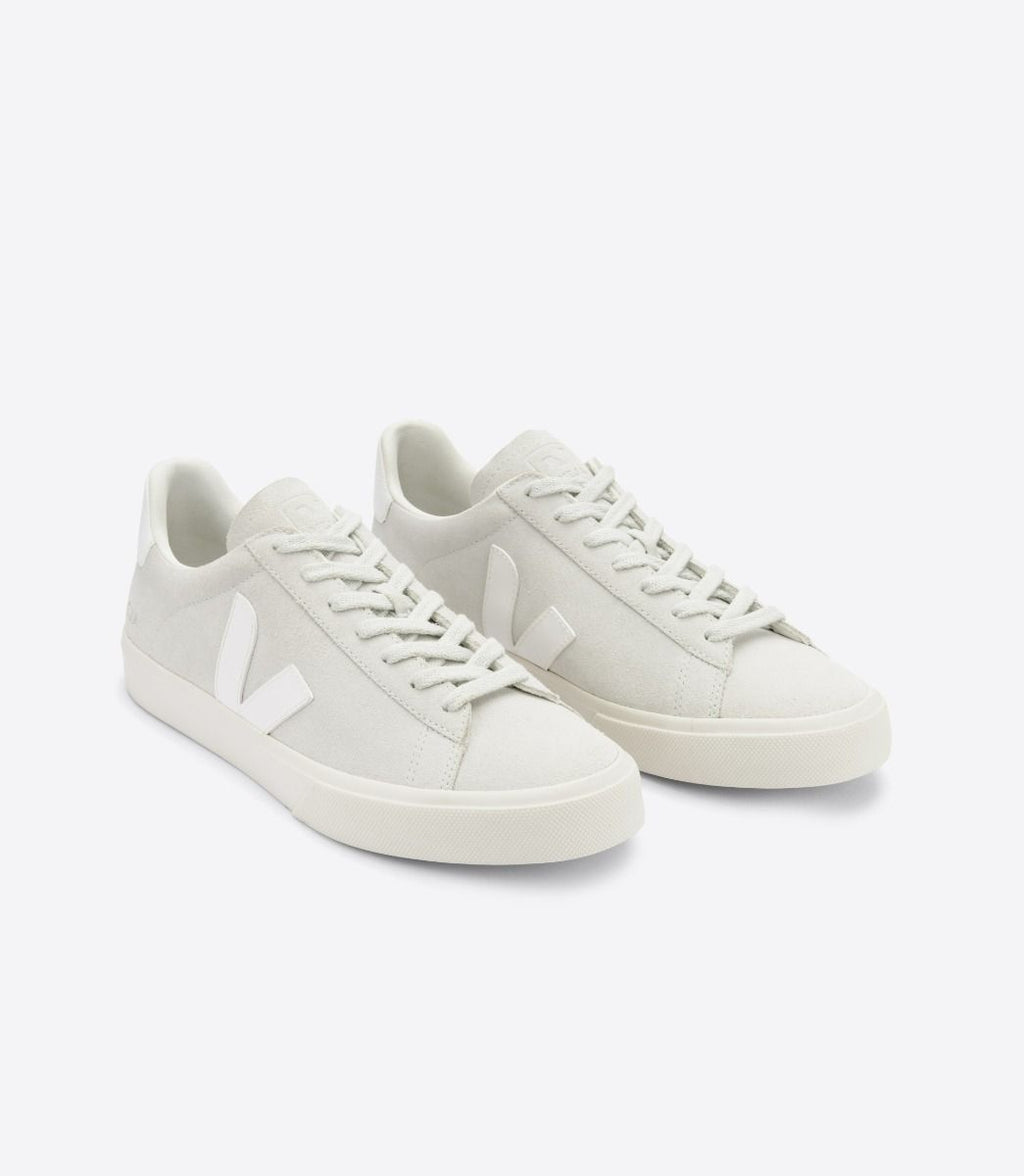 Zapatilla Veja Campo Suede Natural White