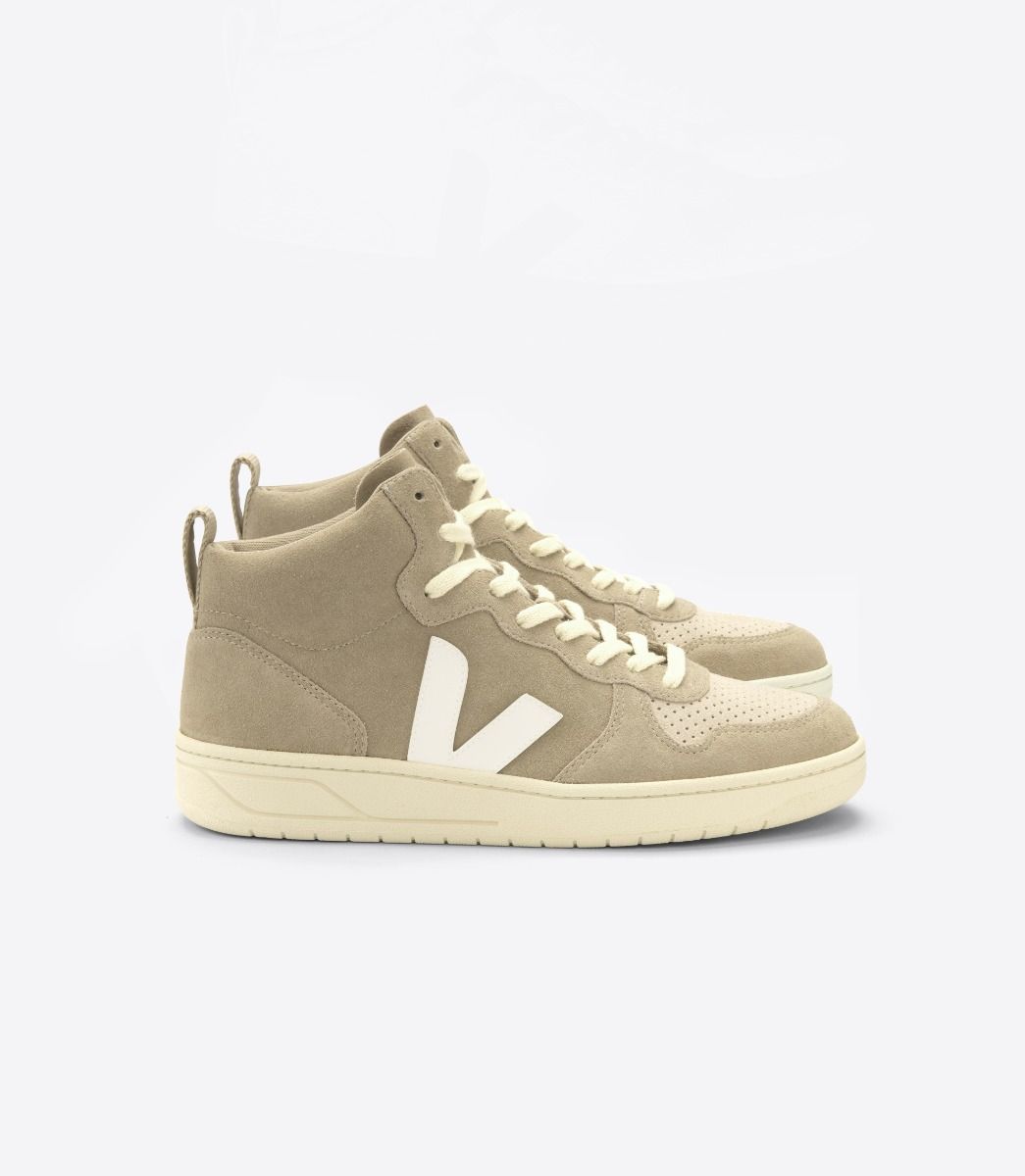 Zapatilla Veja V-15 Suede Dune Pierre