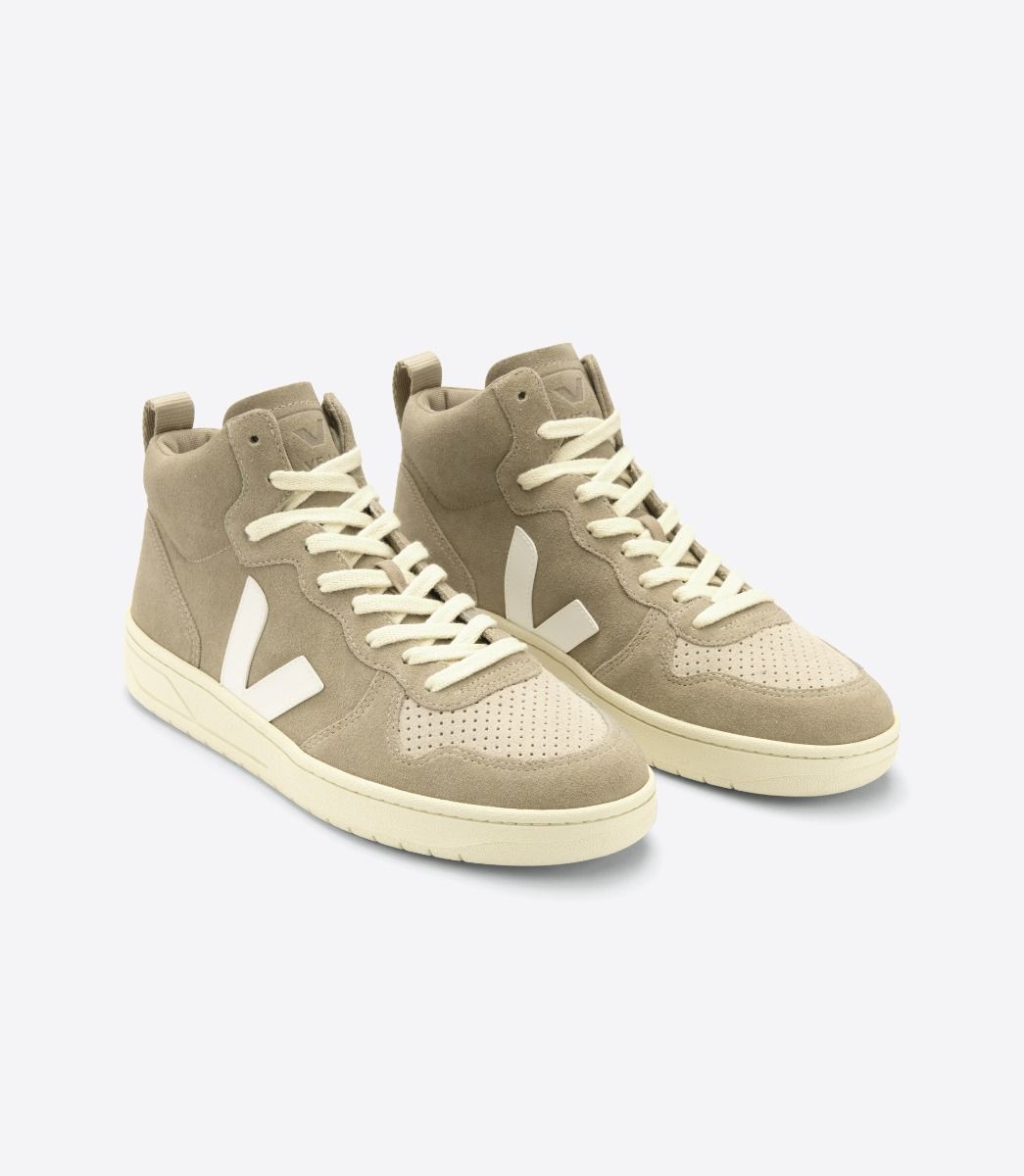 Zapatilla Veja V-15 Suede Dune Pierre