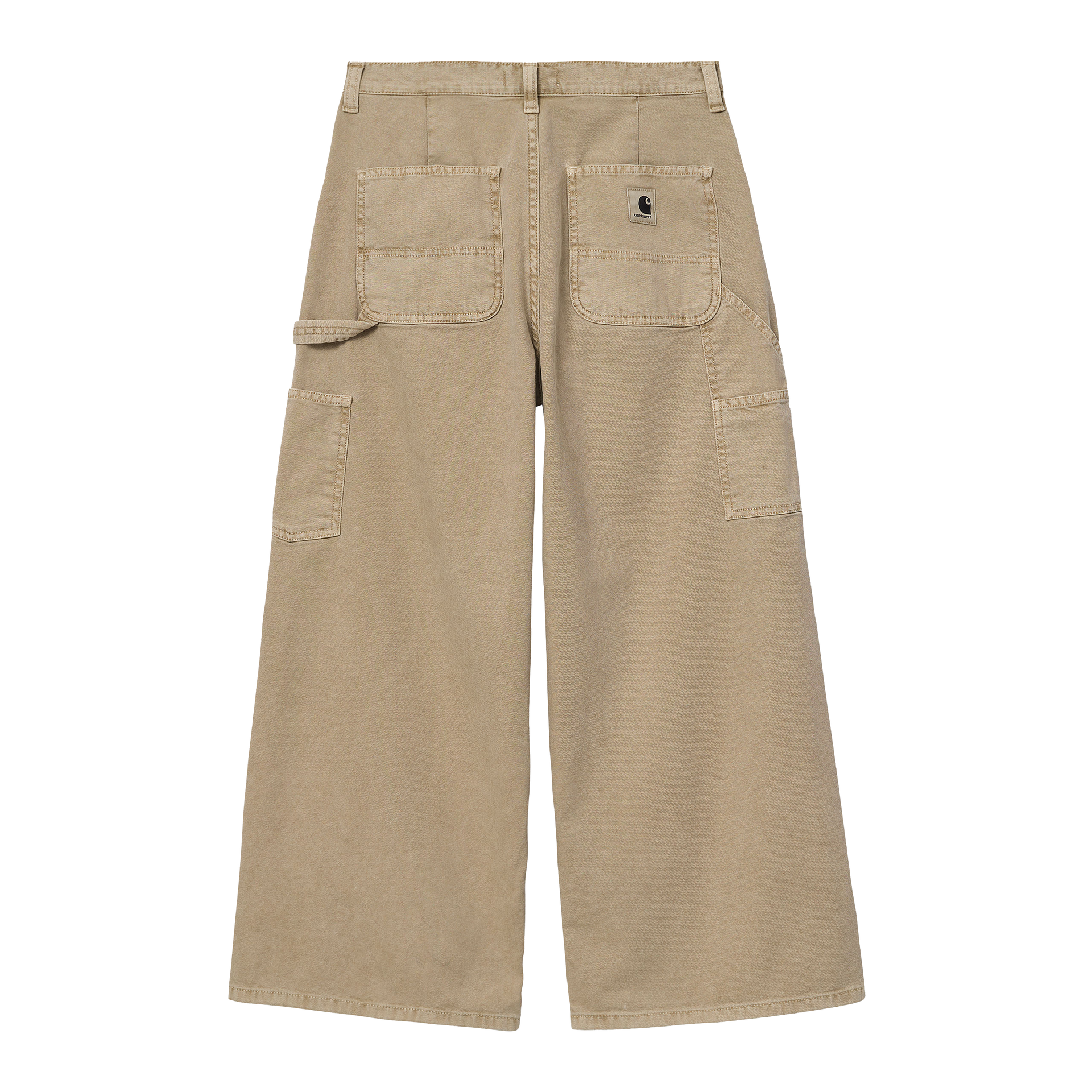 W' Jens Cropped Pant Faded Dusty H Brown