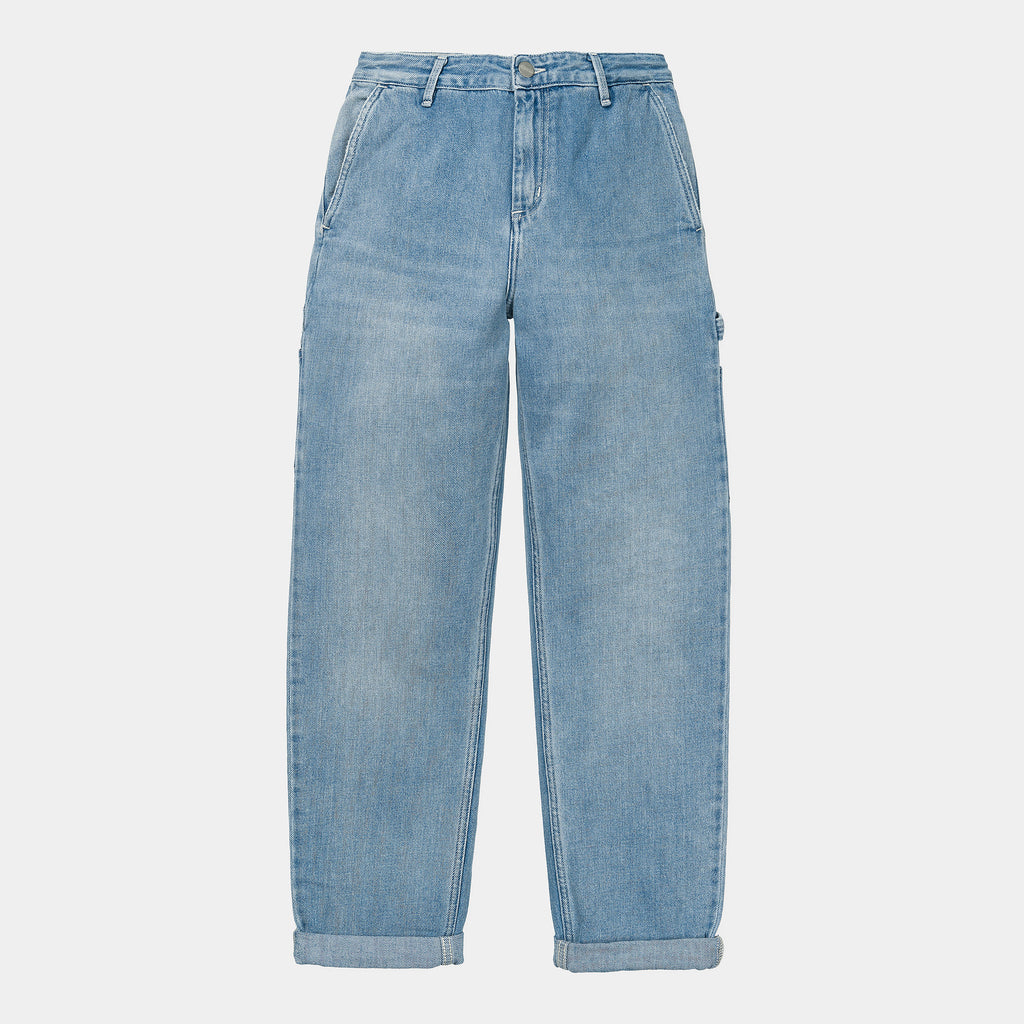 W' Pierce Pant Blue Light Stone Washed