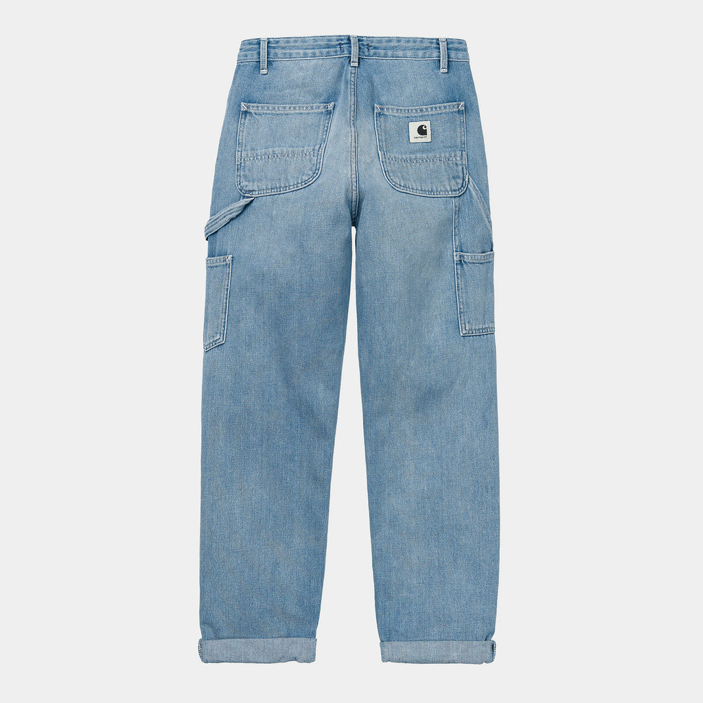 W' Pierce Pant Blue Light Stone Washed