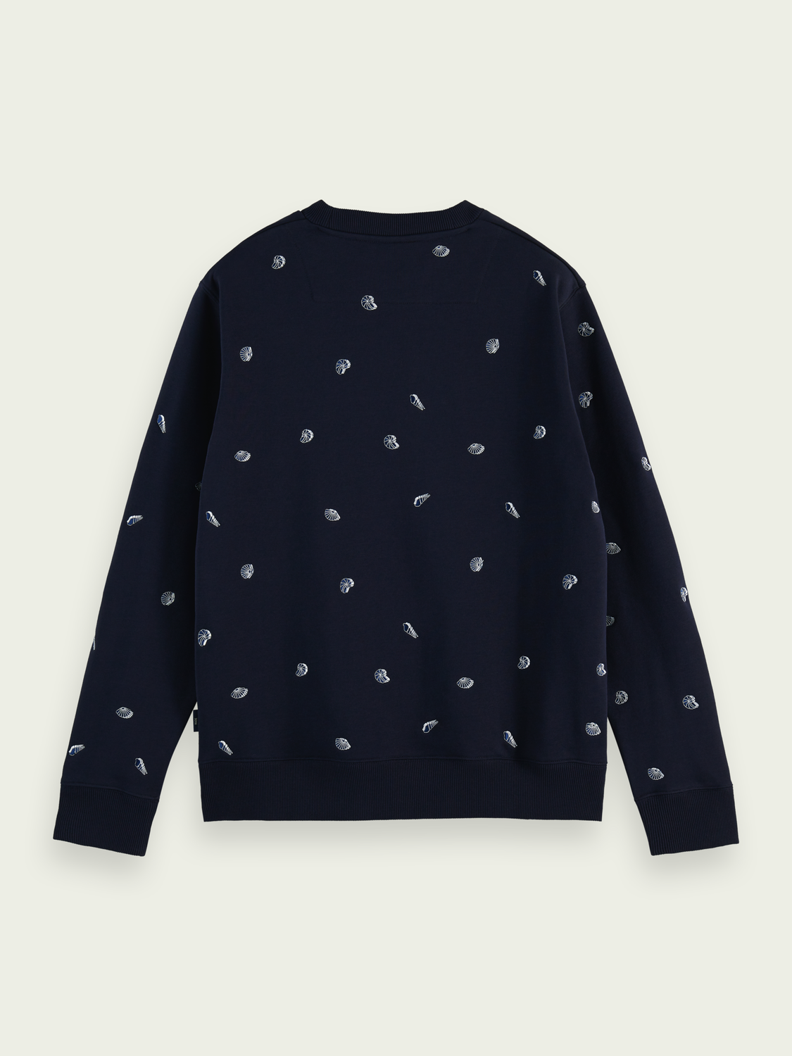 All-over Embroidered Crewneck Sweat