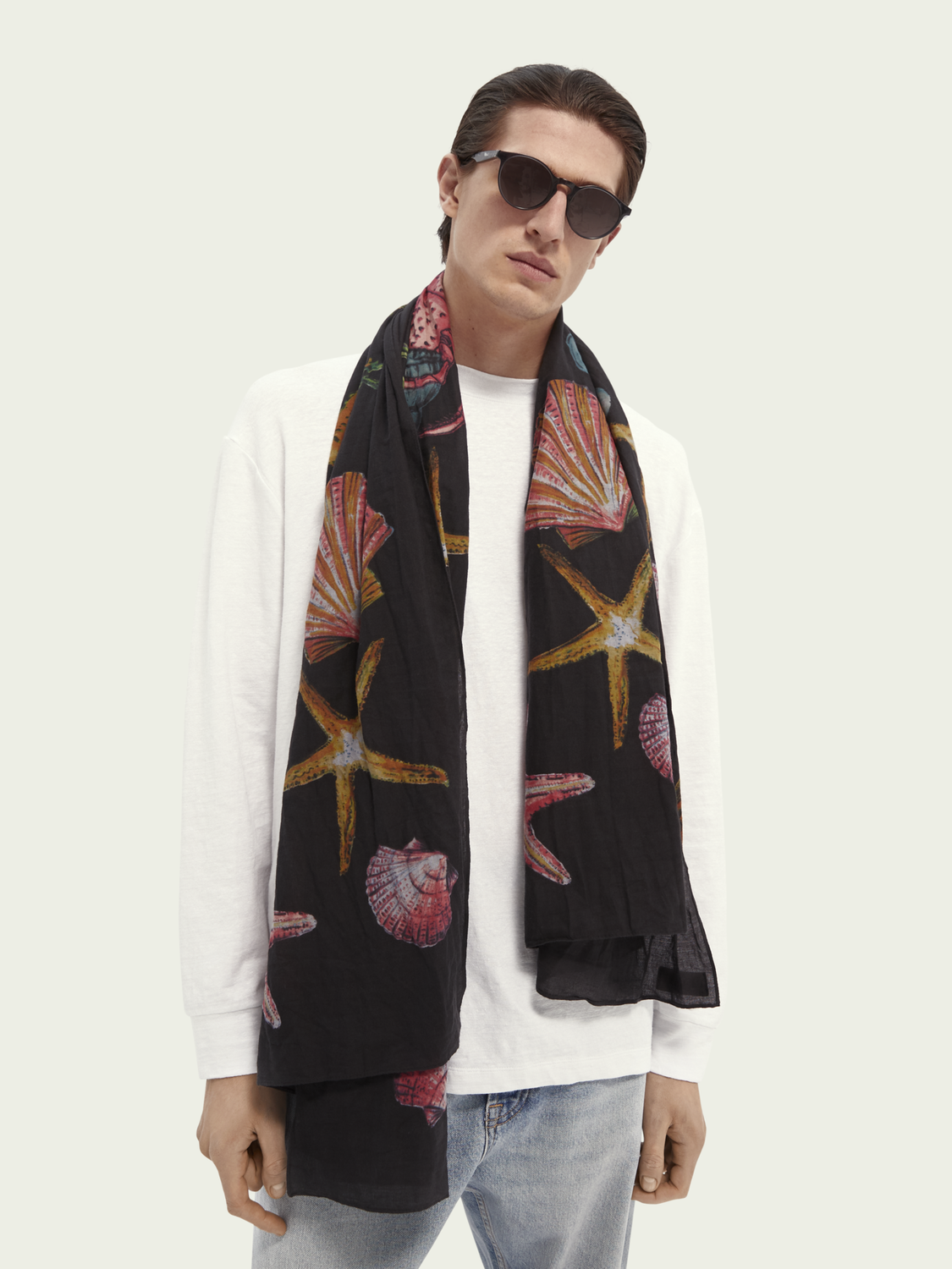 Printed Beach Scarf