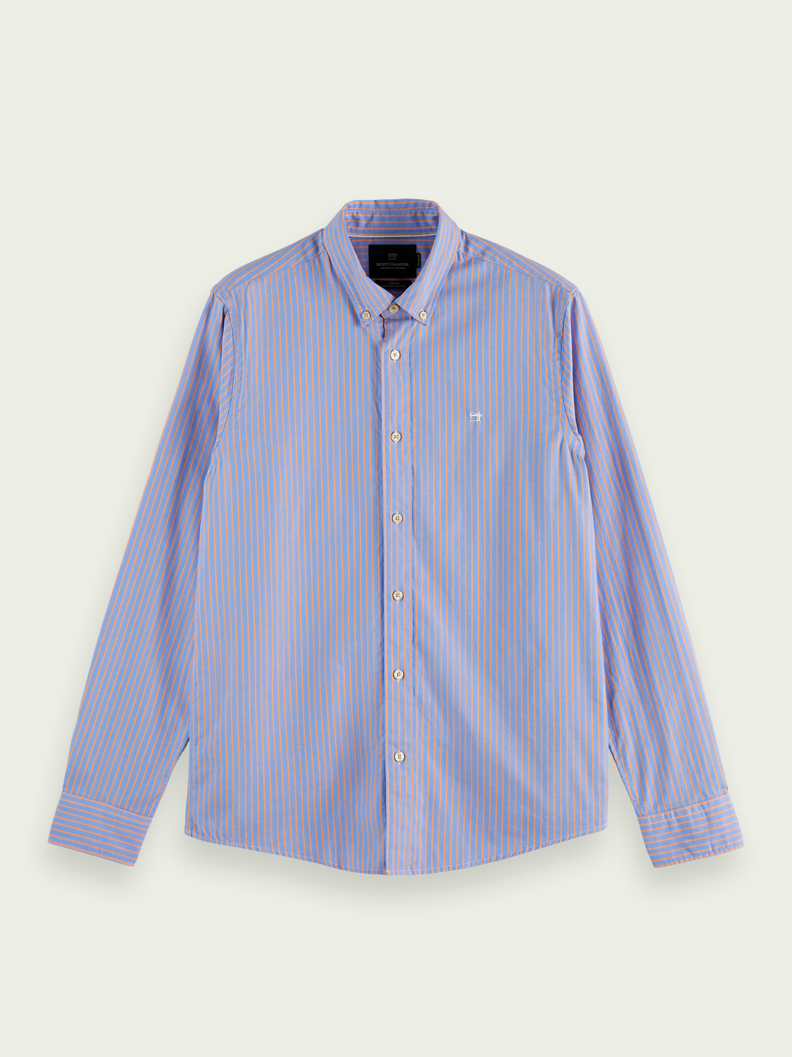 Striped Oxford Shirt in Organic Cotton